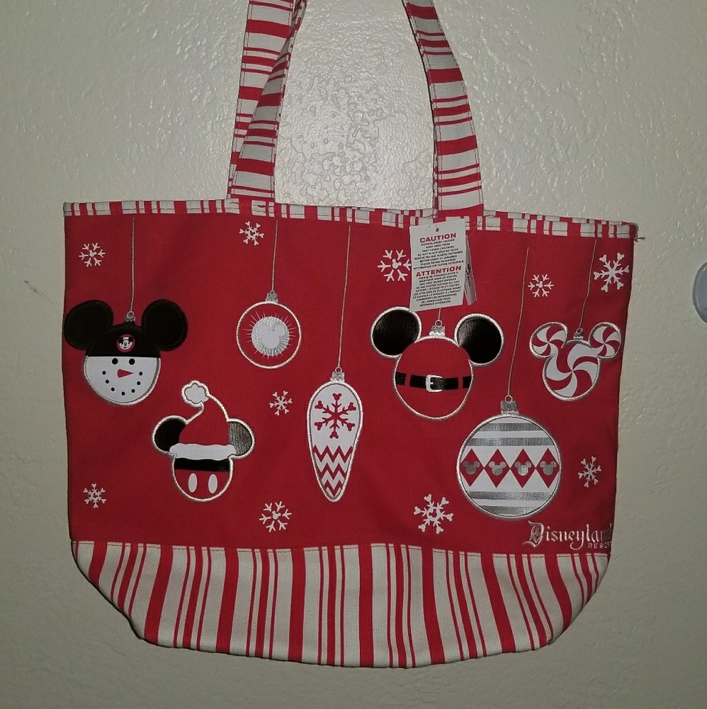 Disneyland Christmas tote